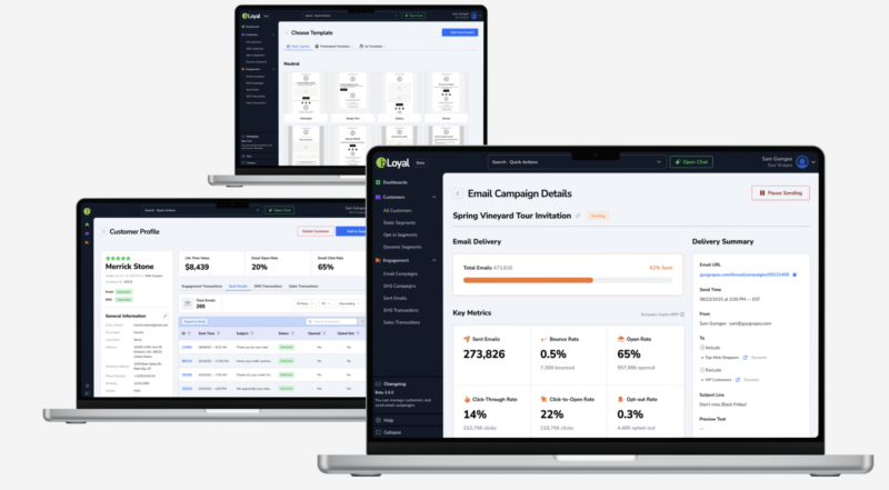 bLoyal Engagement Dashboard